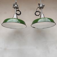 Miniatura dell'articolo Lampada industriale con fissaggio a soffitto vintage - Oggetto n.35