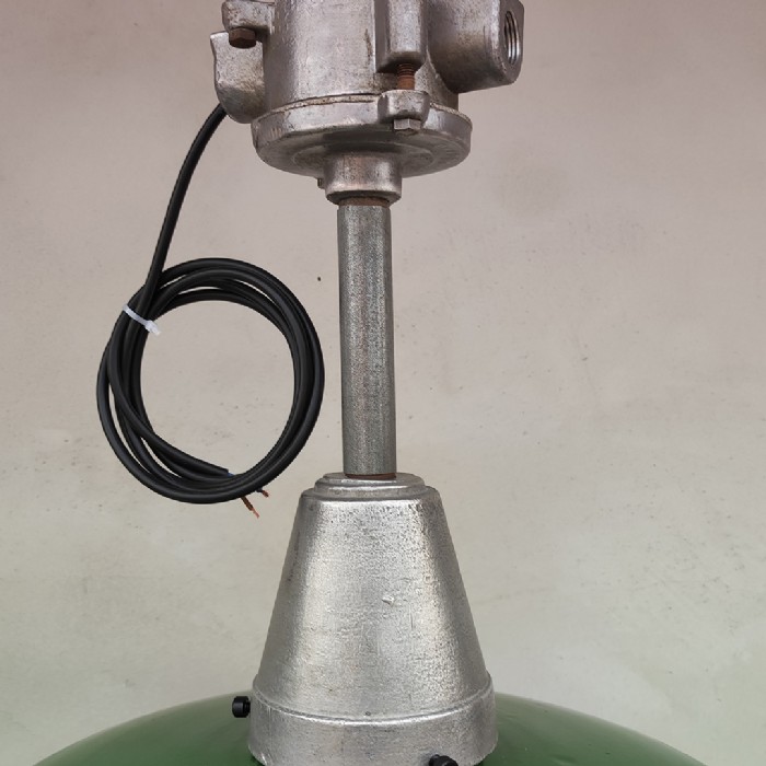 Miniatura dell'articolo Lampada industriale con fissaggio a soffitto vintage - Oggetto n.35