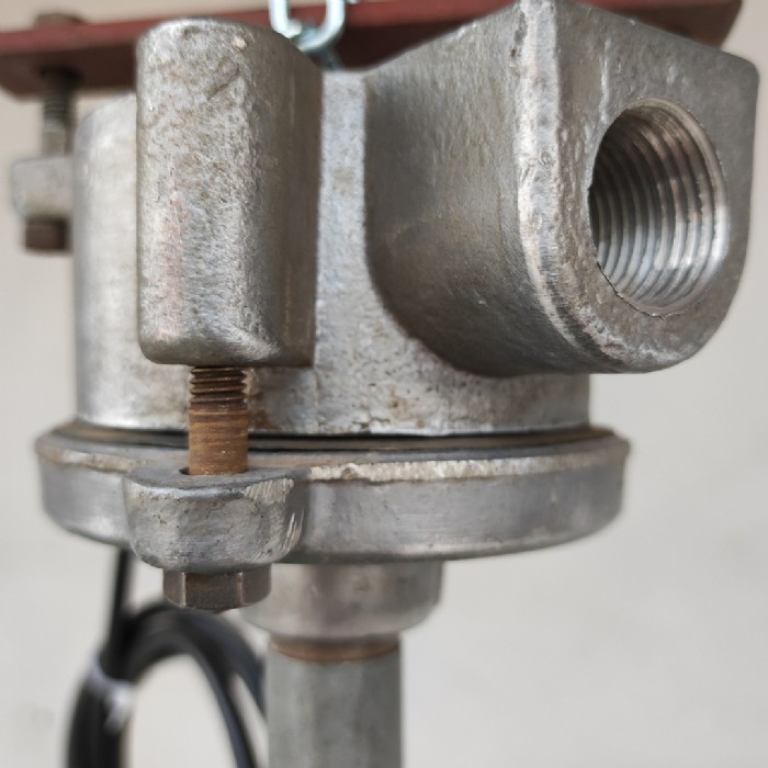 Miniatura dell'articolo Lampada industriale con fissaggio a soffitto vintage - Oggetto n.35