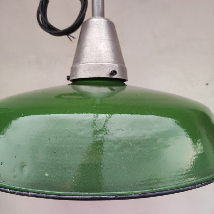 Miniatura dell'articolo Lampada industriale con fissaggio a soffitto vintage - Oggetto n.35
