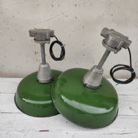 Miniatura dell'articolo Lampada industriale con fissaggio a soffitto vintage - Oggetto n.35
