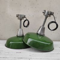 Miniatura dell'articolo Lampada industriale con fissaggio a soffitto vintage - Oggetto n.35