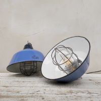 Miniatura dell'articolo Lampada industriale a sospensione Lampada industriale a sospensione Ungherese vintage D36 n.426