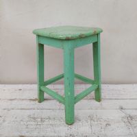 Miniatura dell'articolo Sgabello rurale vintage Sgabello rurale di campagna vintage n.427