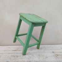 Miniatura dell'articolo Sgabello rurale vintage Sgabello rurale di campagna vintage n.427
