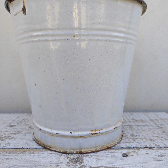 Immagine dell'articolo Contenitori Secchiello smaltato con manico vintage n.473