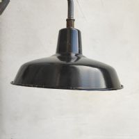 Ingrandisci l'immagine Lampada industriale da parete ungherese vintage - miniatura 2