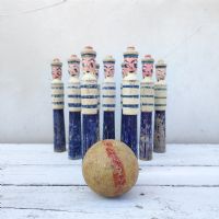 Birilli giocattolo francesi vintage anni 30 n°NaN di colore Misto