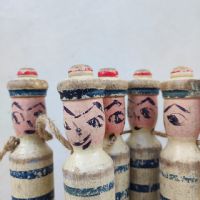 Ingrandisci l'immagine Miniatura dell'articolo Giocattoli Birilli giocattolo francesi vintage anni 30 n.346