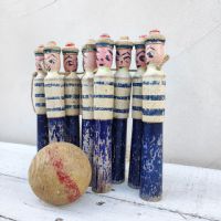 Ingrandisci l'immagine Miniatura dell'articolo Giocattoli Birilli giocattolo francesi vintage anni 30 n.346