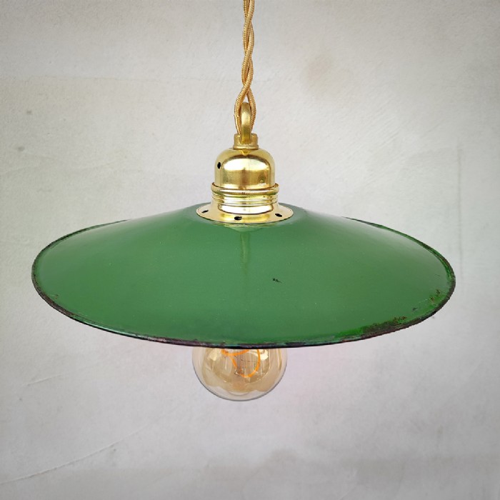 Miniatura dell'articolo Lampada industriale a sospensione vintage - Oggetto n.227