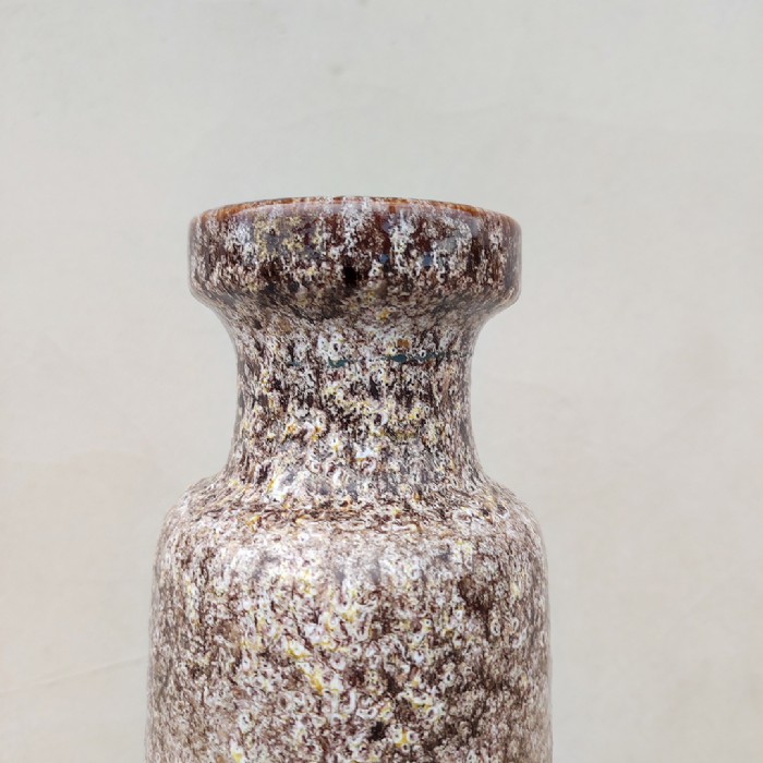 Passa il mouse sull'immagine per ingrandire Immagine dell'articolo Decorativi Vaso Fat lava West Germany vintage n.322