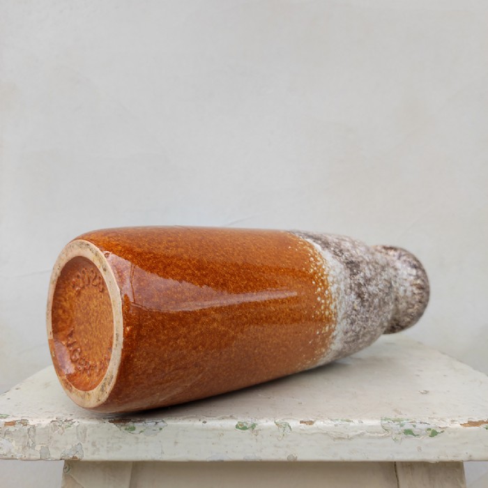Passa il mouse sull'immagine per ingrandire Immagine dell'articolo Decorativi Vaso Fat lava West Germany vintage n.322