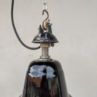 Ingrandisci l'immagine Miniatura dell'articolo Lampada industriale a sospensione Lampada industriale a sospensione belga vintage D31 n.357