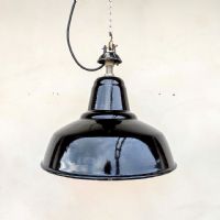 Ingrandisci l'immagine Miniatura dell'articolo Lampada industriale a sospensione Lampada industriale a sospensione belga vintage D31 n.357