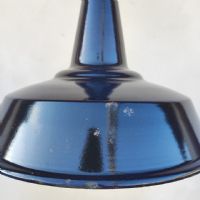 Miniatura dell'articolo Lampada industriale a sospensione Lampada industriale a sospensione italiana vintage D30,5 n.393