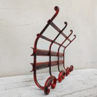 Miniatura dell'articolo Appendiabiti da parete Appendiabiti da parete rurale vintage n.394