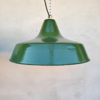 Miniatura dell'articolo Lampada industriale a sospensione bulgara vintage - Oggetto n.254