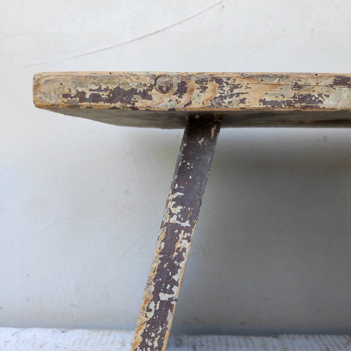 Immagine dell'articolo Sgabello rurale vintage Sgabello rurale di campagna vintage n.460