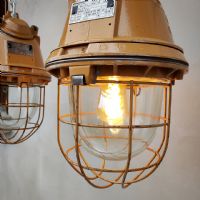 Miniatura dell'articolo Lampada industriale antiesplosione EOW DDR a sospensione - Oggetto n.36