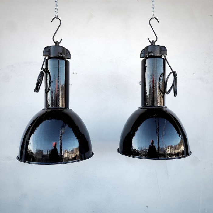 Miniatura dell'articolo Lampada industriale vintage Bauhaus a sospensione - Oggetto n.38