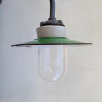 Ingrandisci l'immagine Lampada industriale da parete ungherese vintage D24 - miniatura 2
