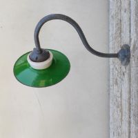 Ingrandisci l'immagine Lampada industriale da parete ungherese vintage D24 - miniatura 7