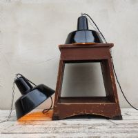Ingrandisci l'immagine Miniatura dell'articolo Lampada industriale a sospensione Lampada industriale a sospensione ex Cecoslovacchia vintage D30,5 n.333