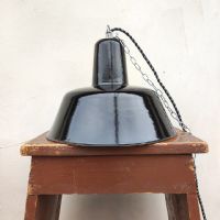 Ingrandisci l'immagine Miniatura dell'articolo Lampada industriale a sospensione Lampada industriale a sospensione ex Cecoslovacchia vintage D30,5 n.333