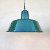 Ingrandisci l'immagine Miniatura dell'articolo Lampada industriale a sospensione Lampada industriale polacca a sospensione vintage D32.5 n.376