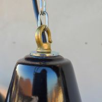 Miniatura dell'articolo Lampade industriali a sospensione vintage (coppia) D40 - Oggetto n.228