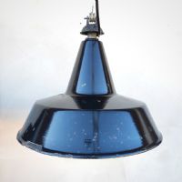 Miniatura dell'articolo Lampade industriali a sospensione vintage (coppia) - Oggetto n.229