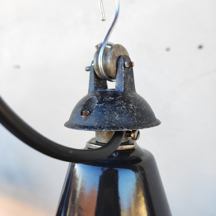 Miniatura dell'articolo Lampade industriali a sospensione vintage (coppia) - Oggetto n.229