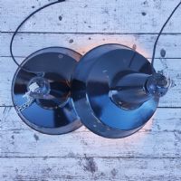 Miniatura dell'articolo Lampade industriali a sospensione vintage (coppia) - Oggetto n.229