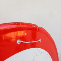 Miniatura dell'articolo Cartello segnaletico Cartello segnaletico limite 10 Km/h vintage n.395