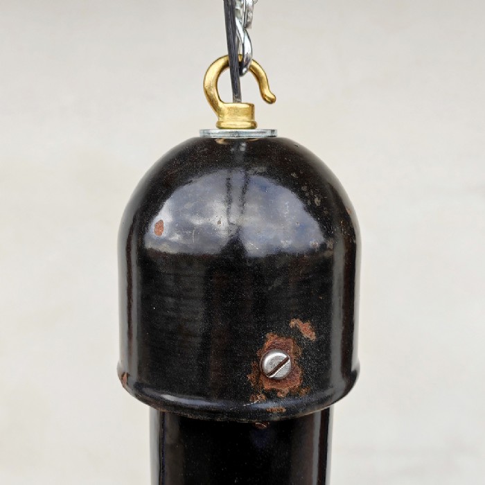 Miniatura dell'articolo Lampada industriale a sospensione vintage EMAX - Oggetto n.40
