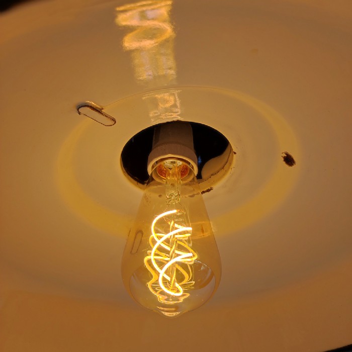 Miniatura dell'articolo Lampade industriali a sospensione vintage (coppia) - Oggetto n.230