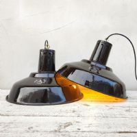 Miniatura dell'articolo Lampade industriali a sospensione vintage (coppia) - Oggetto n.230