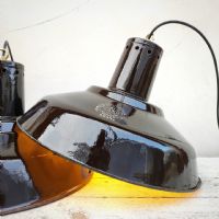 Miniatura dell'articolo Lampade industriali a sospensione vintage (coppia) - Oggetto n.230