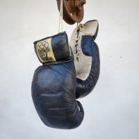 Miniatura dell'articolo Guantoni da boxe Vintage Olimpiadi Roma 1960 - Oggetto n.191