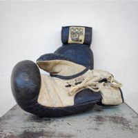 Miniatura dell'articolo Guantoni da boxe Vintage Olimpiadi Roma 1960 - Oggetto n.191