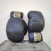 Miniatura dell'articolo Guantoni da boxe Vintage Olimpiadi Roma 1960 - Oggetto n.191