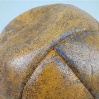 Miniatura dell'articolo Pallone da calcio in cuoio originale vintage - Oggetto n.192