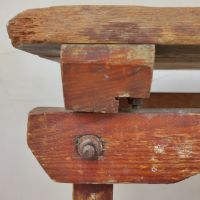 Miniatura dell'articolo Sgabello rurale in legno vintage - Oggetto n.290