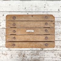 Miniatura dell'articolo Sgabello rurale in legno vintage - Oggetto n.290