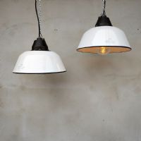 Miniatura dell'articolo Lampada industriale vintage Ungherese a sospensione  - Oggetto n.41