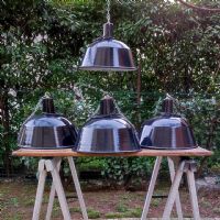 Miniatura dell'articolo Lampada industriale a sospensione vintage - Oggetto n.43