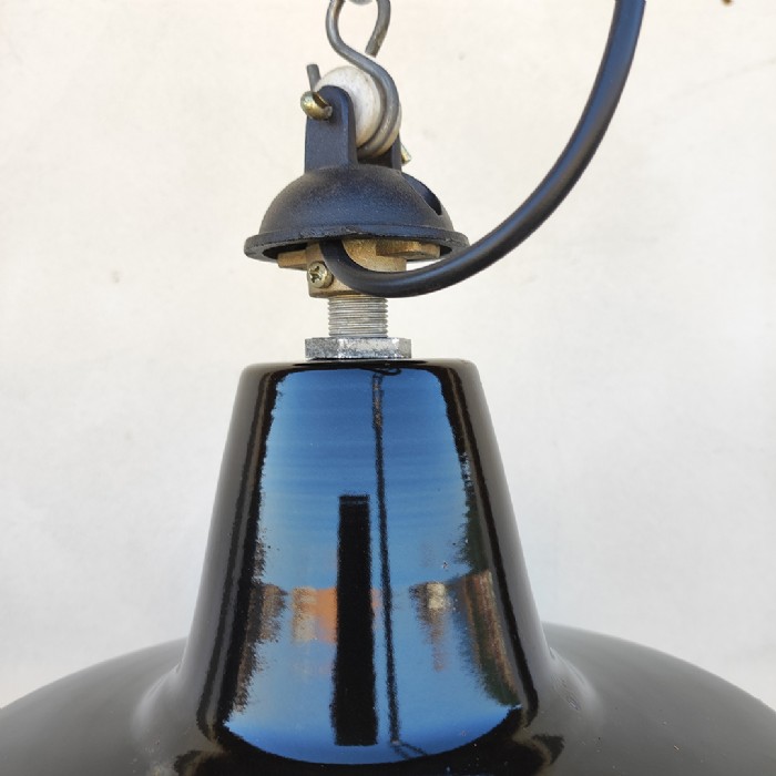 Miniatura dell'articolo Lampada industriale a sospensione vintage D30 - Oggetto n.307