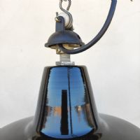 Miniatura dell'articolo Lampada industriale a sospensione vintage D30 - Oggetto n.307