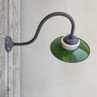Ingrandisci l'immagine Lampada industriale da parete ungherese vintage D23 - miniatura 3